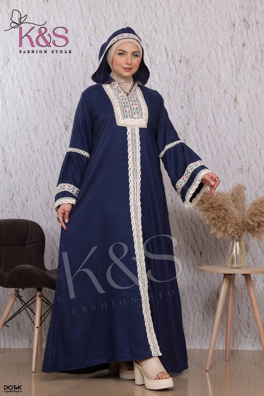 عبايه كتان بيتي
