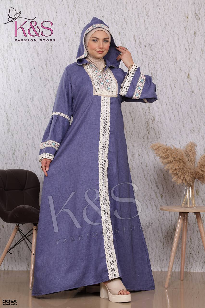 عبايه كتان بيتي